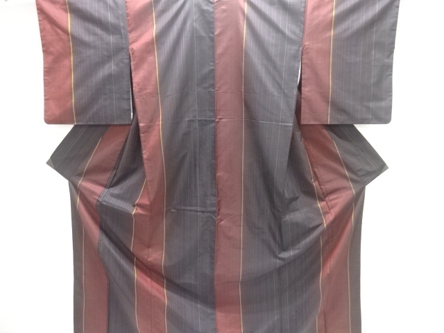 Japanese Kimono / Tsumugi Omeshi Silk
